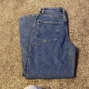 High rise Tapered jeans